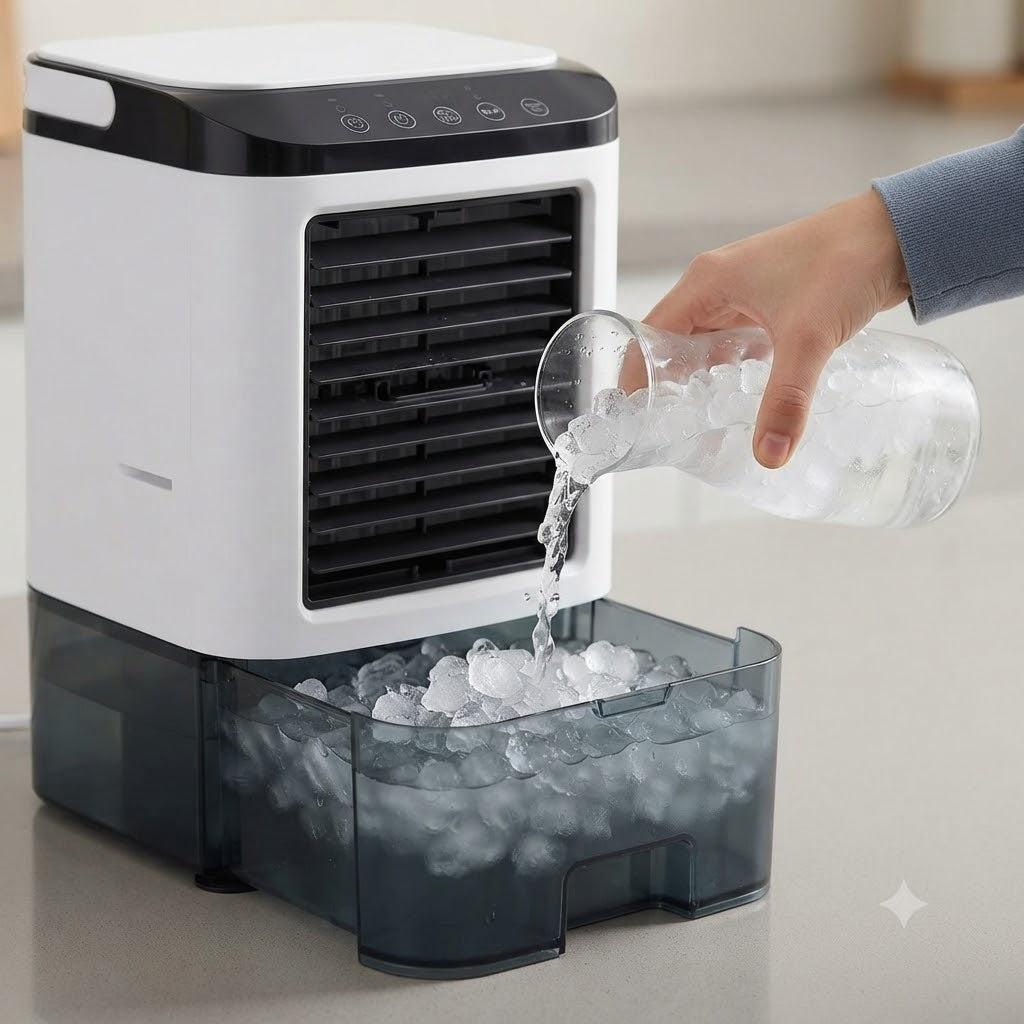 Brumia® | Mini Aire Acondicionado Portátil – Enfriamiento Instantáneo