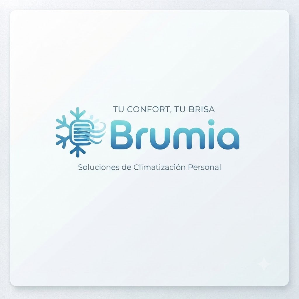 Brumia® | Mini Aire Acondicionado Portátil – Enfriamiento Instantáneo