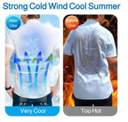 Brumia Waist Fan — Ventilador de Cintura con Doble Enfriamiento