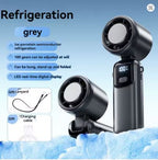 Brumia Ice Compress — Mini Ventilador Portátil con Enfriamiento Extremo